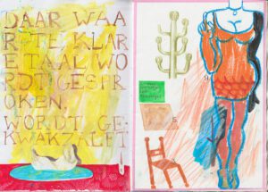 Pieter Chanterie - Spread from daily sketchbook