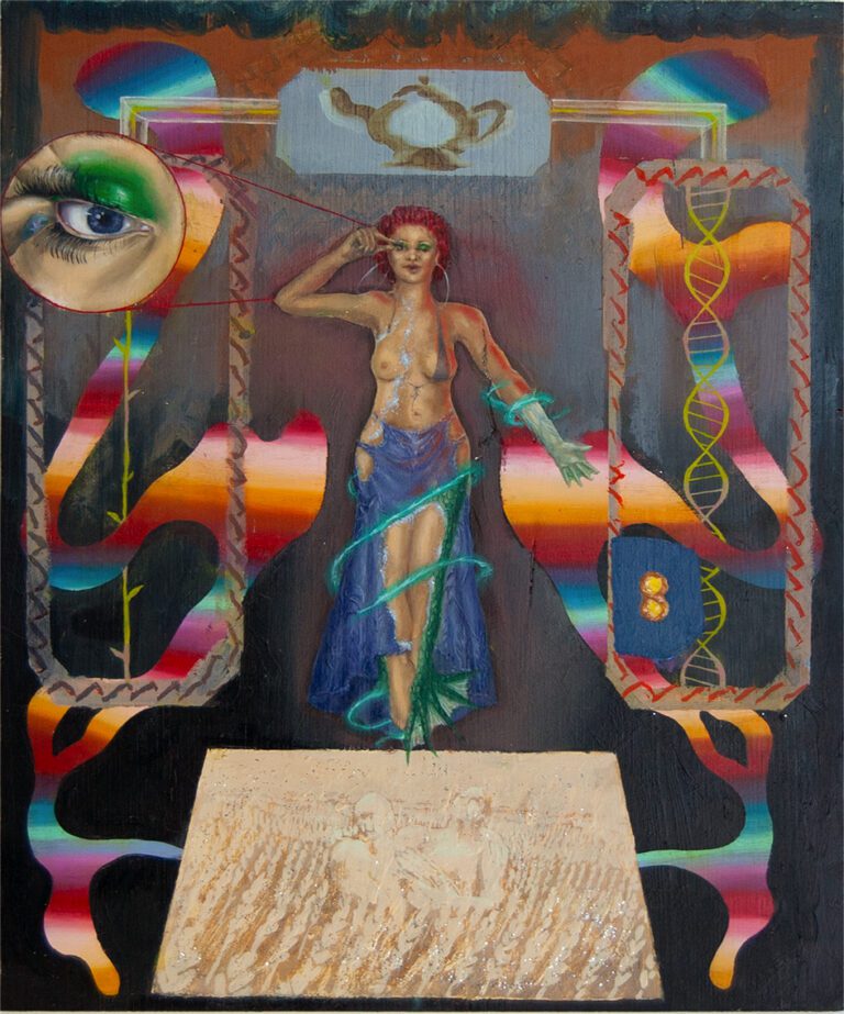 Pieter Chanterie - In the Midst of her Transformation, she Wondered: am I Becoming the New or Returning to the Old