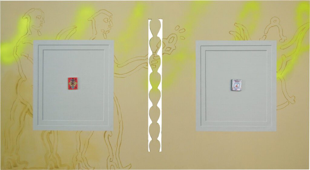 Pieter Chanterie - Wall Piece as Frame: Exploitation of the Guardian