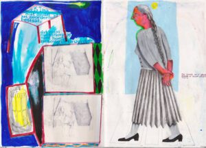 Pieter Chanterie - Spread from daily sketchbook