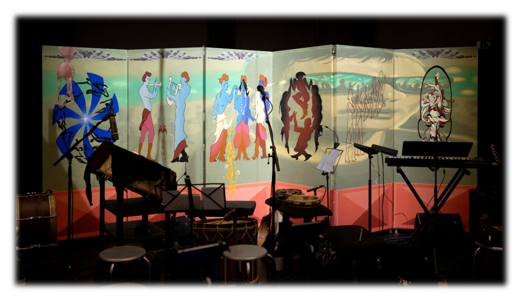 Pieter Chanterie - Paravent, scenography painting for ‘Chapters of Celebration’
